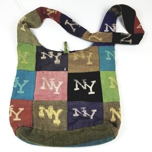 NY Patch Hobo Bag Purse